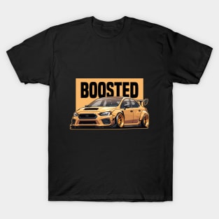 Subaru STI Car Art - Impreza WRX Widebody Modified JDM Car T-Shirt